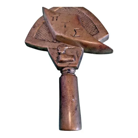 Vintage Brass Pi Tau Sigma Mechanical Engineering Fraternity Honor Society Key - Picture 5 of 10